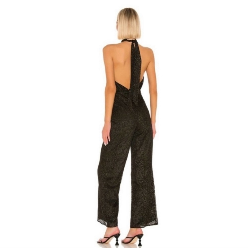 ✨️NWT House of Harlow 1960 x REVOLVE Sana Jumpsuit, Noir, M - Picture 3 of 11